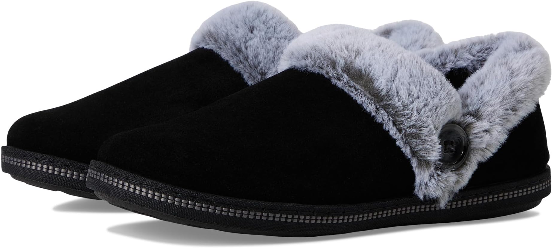 Тапочки SKECHERS Women's Cozy Campfire - French Toast2, Black