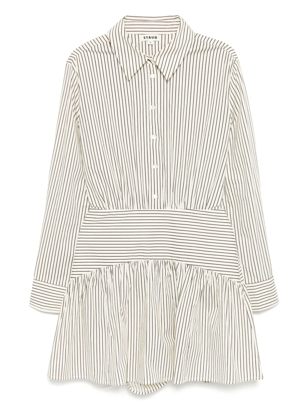 

Платье мини Rocco STAUD, нейтральный