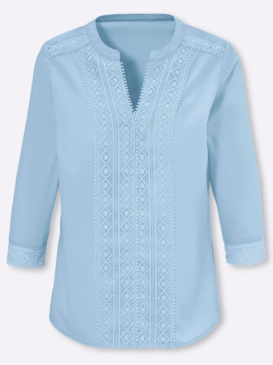 

Блуза-комбинация Classic Basics, синий