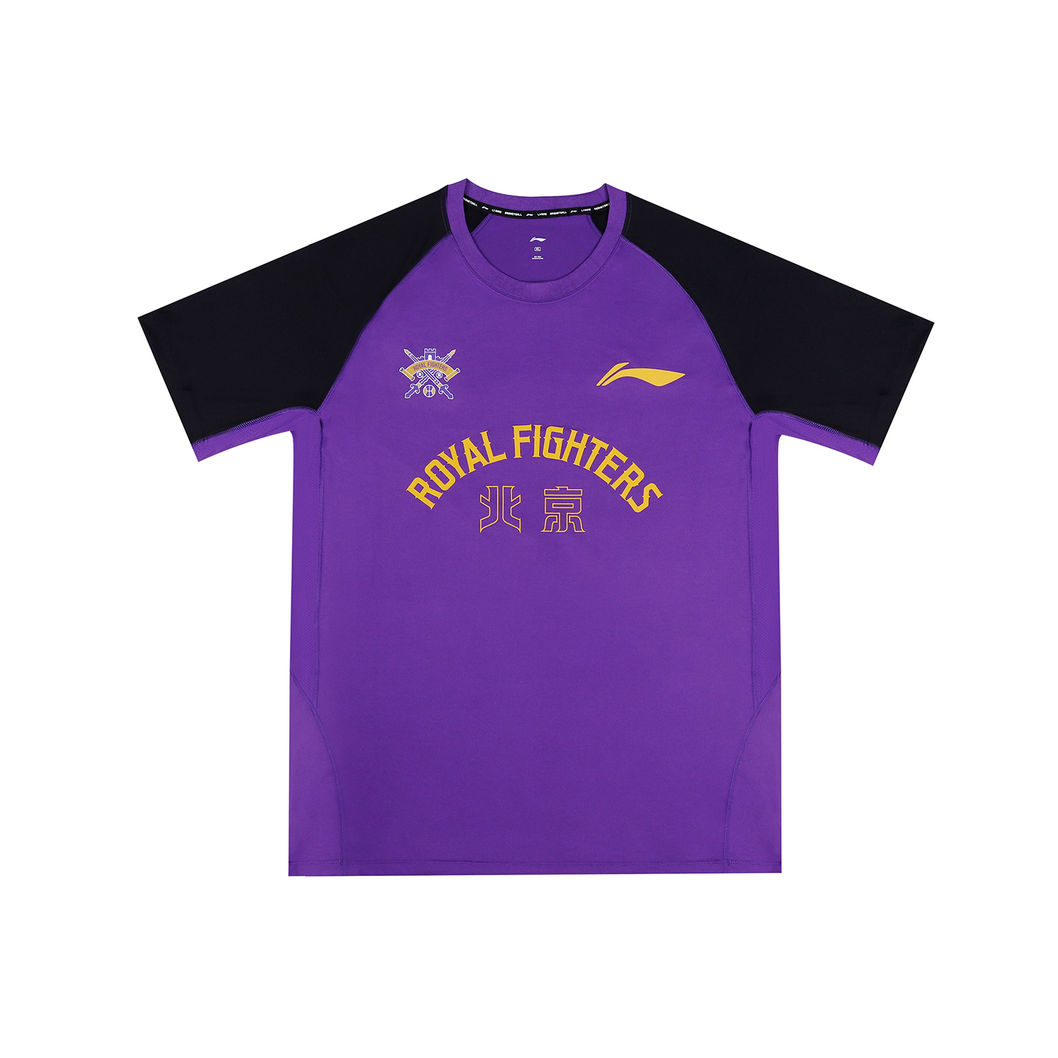 

LINING Футболка Unisex Purple Black, Черный, LINING Футболка Unisex Purple Black