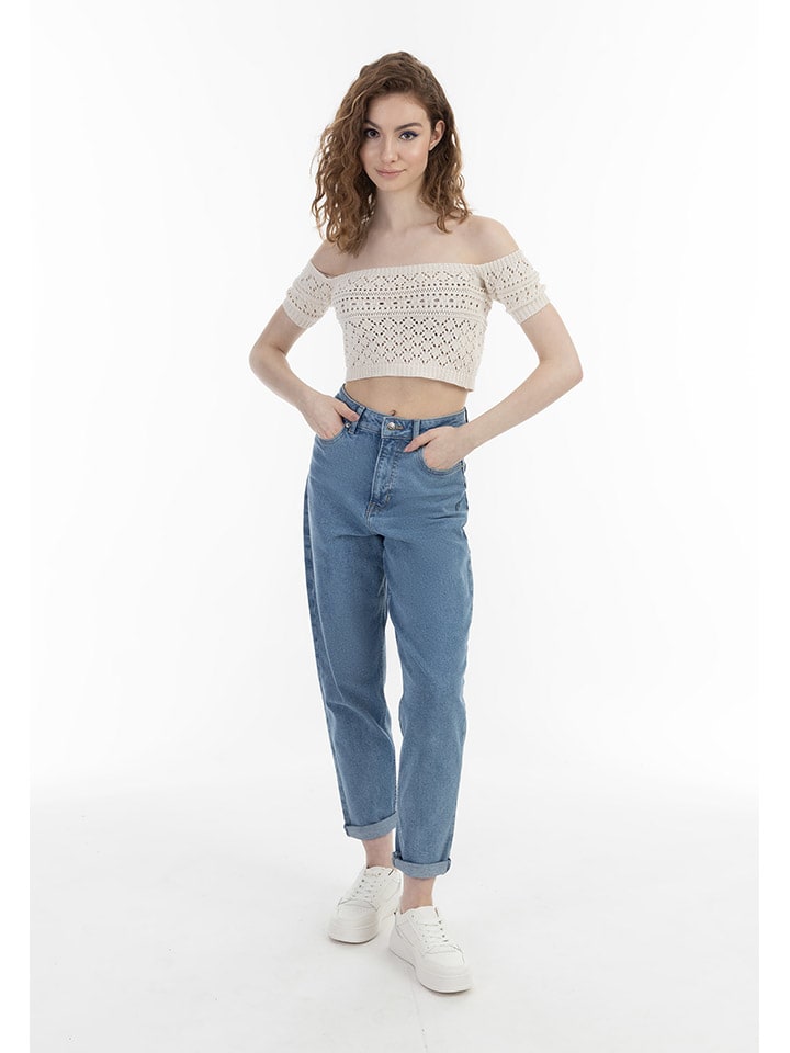 

MyMo Блузка кремового цвета