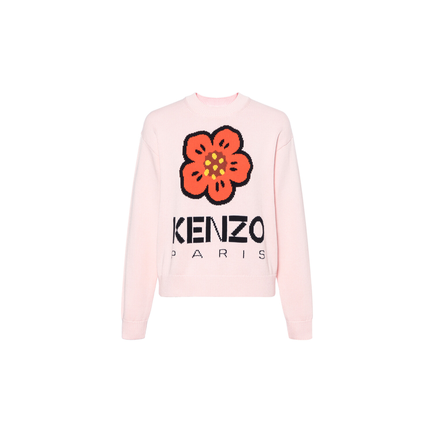 

Свитер женский Kenzo с принтом, розовый