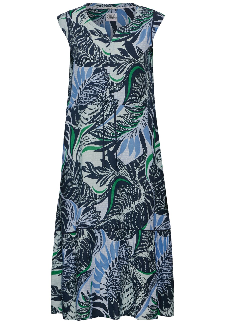 

Летнее платье CECIL Summer Dress, цвет light blue/dark blue