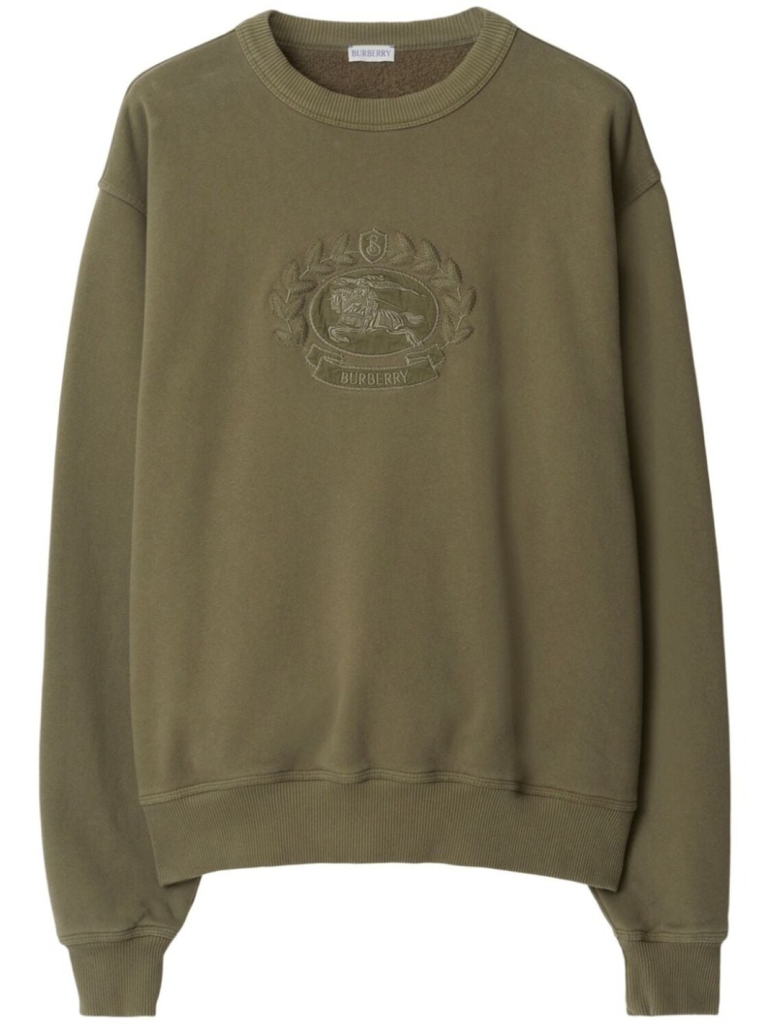 

Burberry толстовка Oak Leaf Crest, зеленый