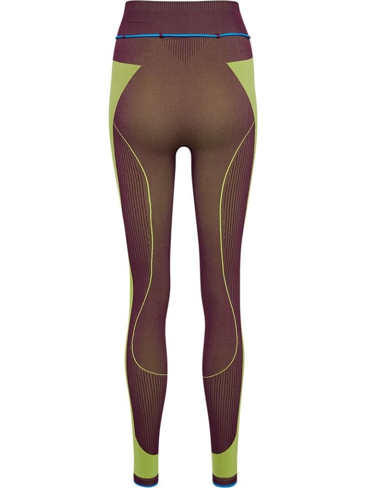 

Леггинсы Seamless High Waist Tights фиолетового цвета Hummel