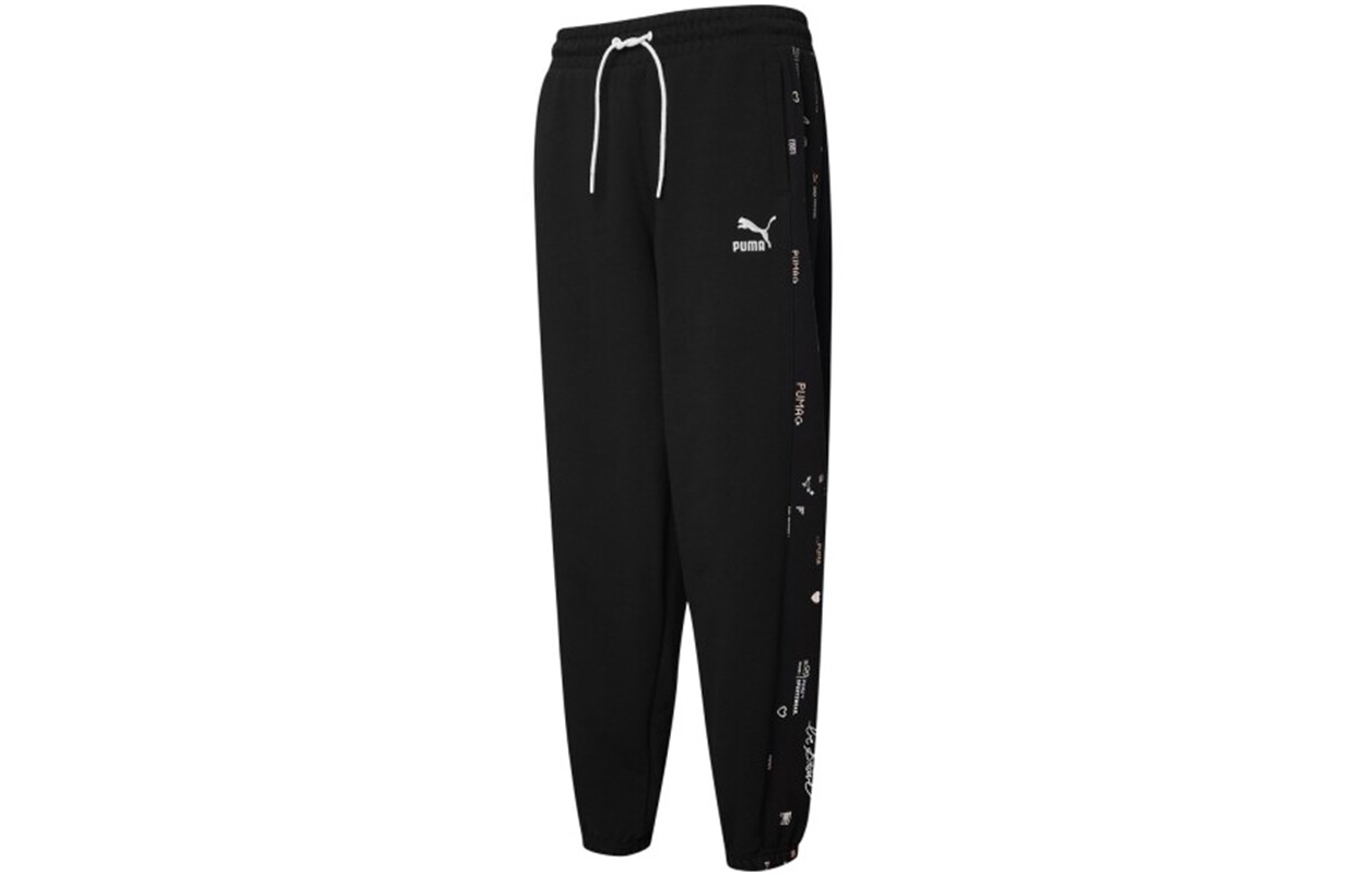 

Женские трикотажные спортивные штаны Puma, цвет Black