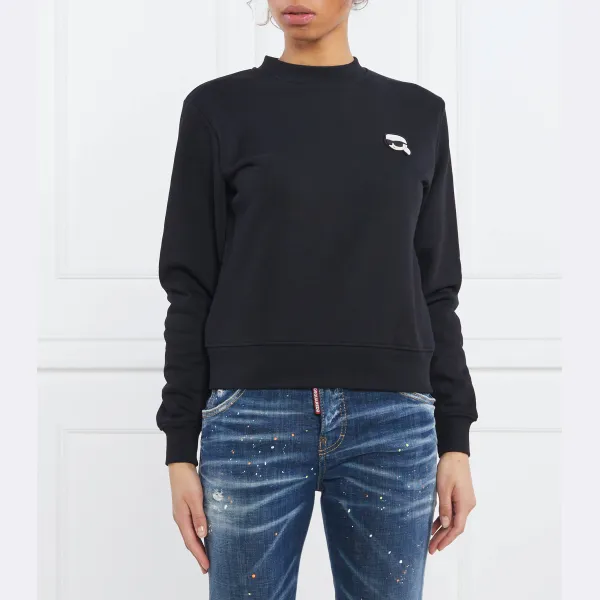

Толстовка Ikonik 2.0 стандартного кроя Karl Lagerfeld, черный