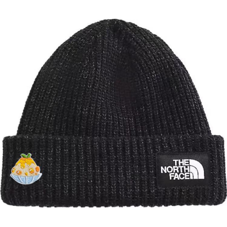

THE NORTH FACE Полиэстеровая шапка унисекс черная, One Size Black Logo