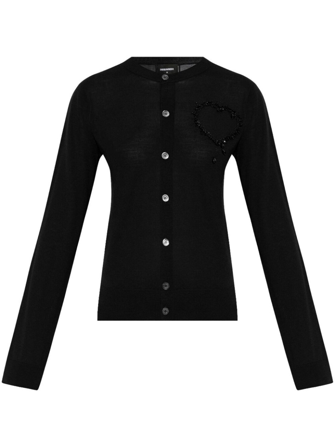 

Dsquared2 dSQUARED2 шерстяной кардиган, черный