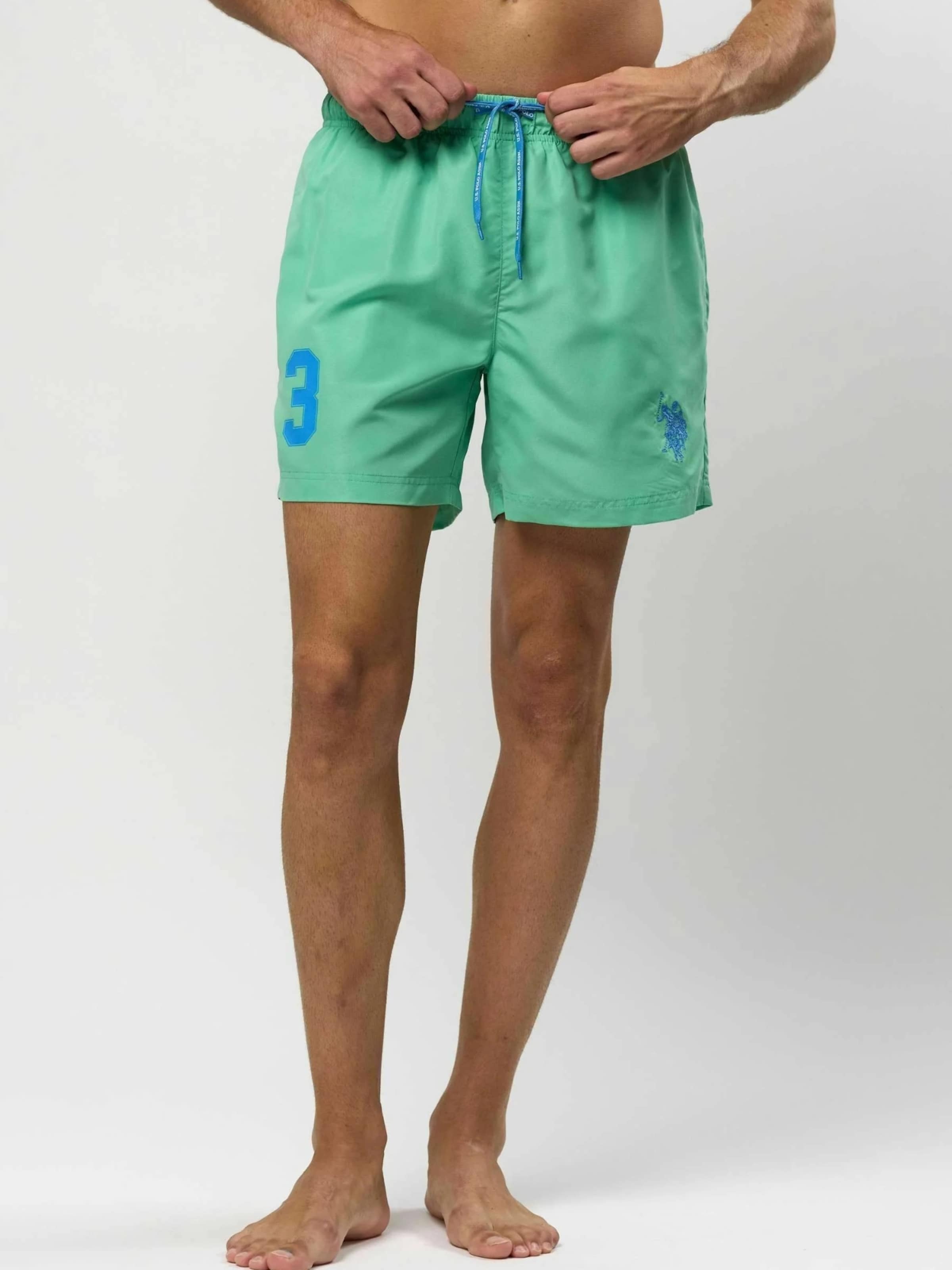 U.S. POLO ASSN. Шорты для серфинга 'UMALEXANDER' в цвете Mint — фото 3