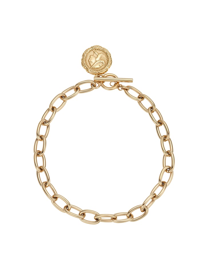 

Noelani Браслет из нержавеющей стали, позолоченный методом IP-покрытия