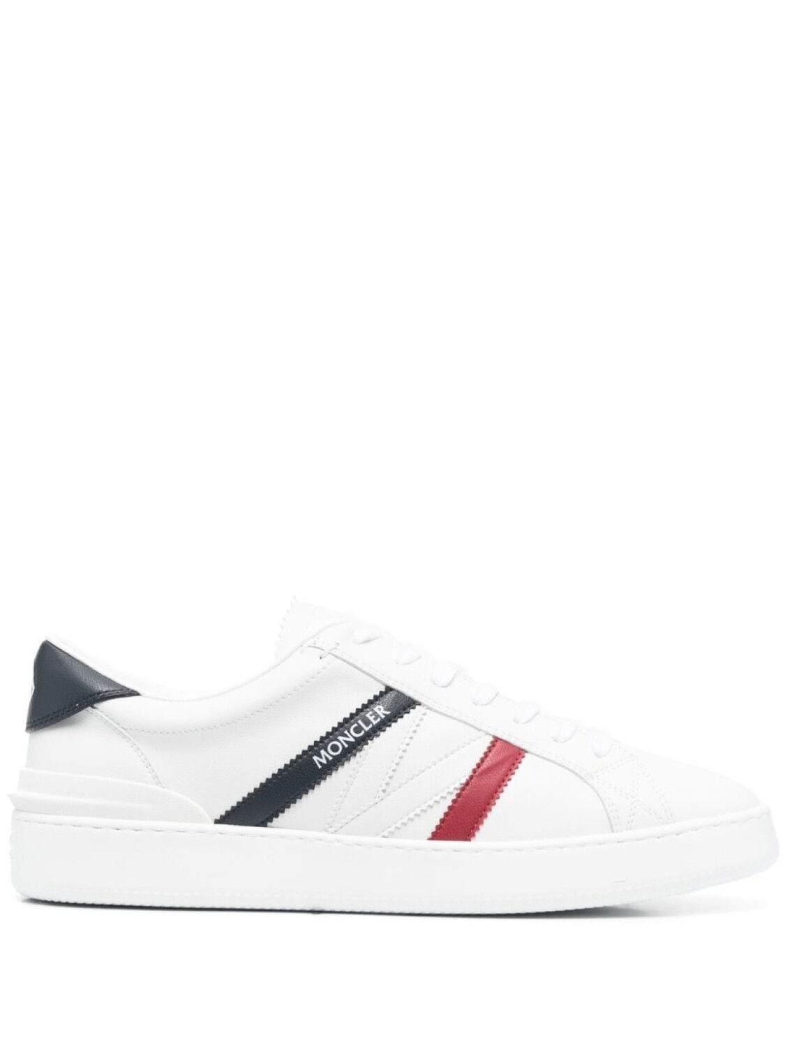 

Moncler кеды из искусственной кожи, белый