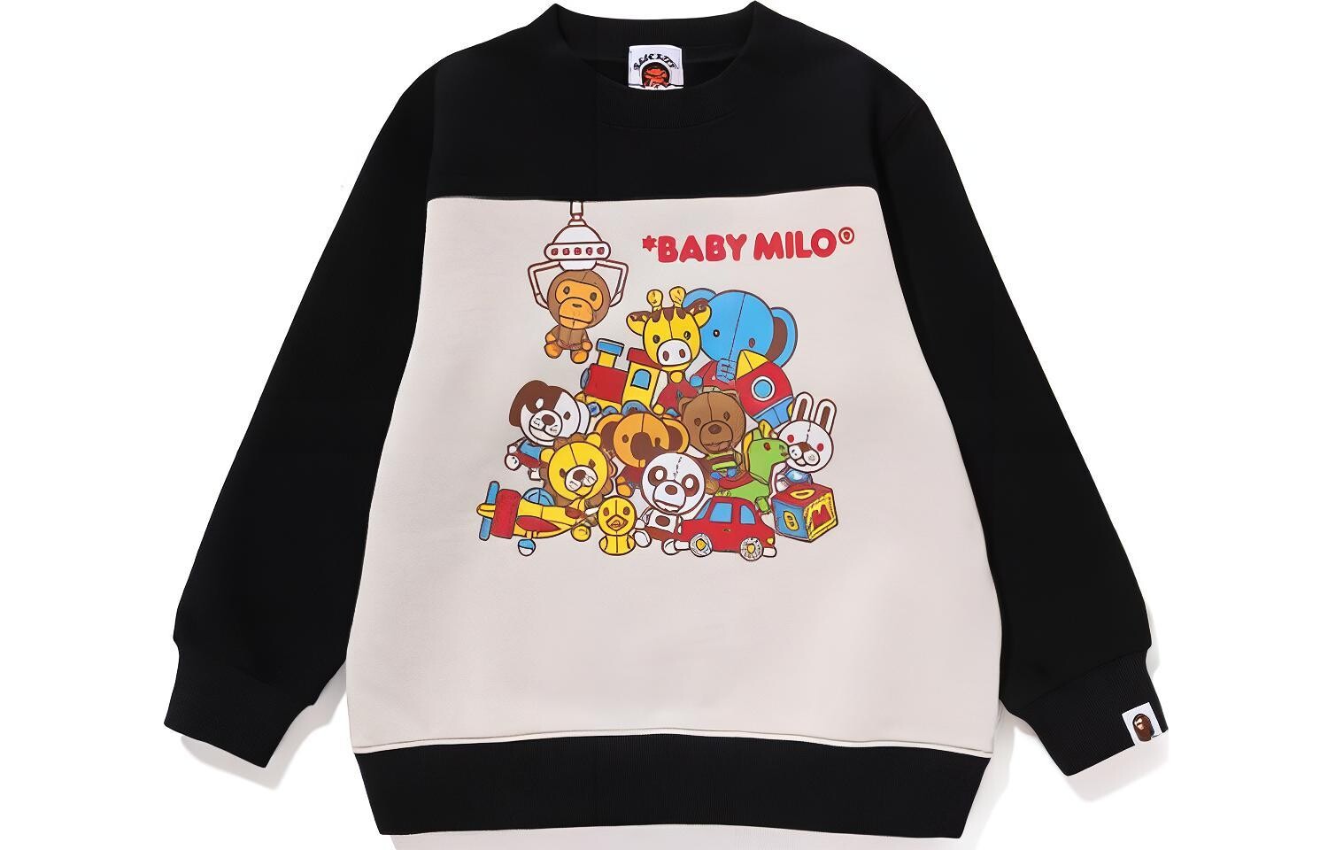 

Детский свитер A Bathing Ape, черный