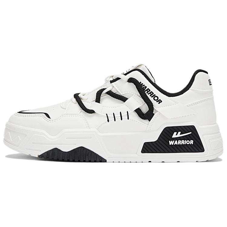 

WARRIOR Низкие мужские кроссовки для скейтбординга бежево-черного цвета