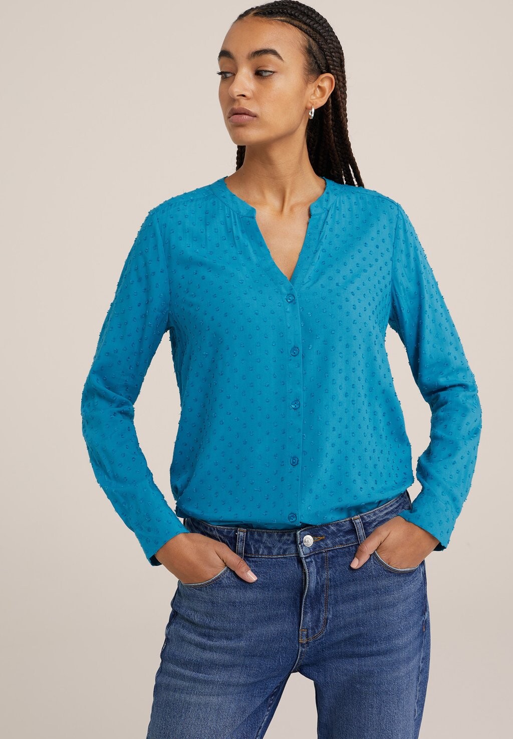 

Блузка WE Fashion, цвет blue