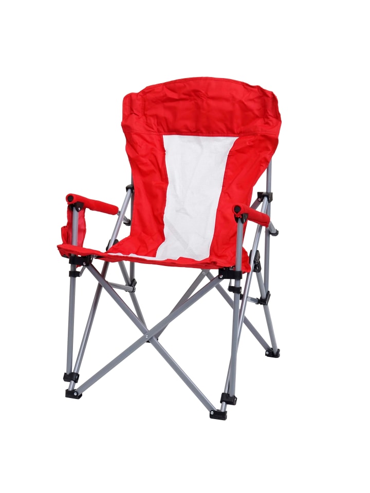 

Складной и моющийся кемпинговый стул L50, красный MCW