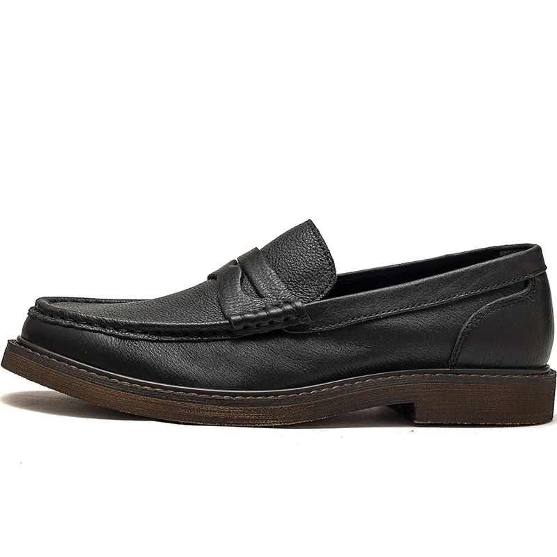 JIEZHOU Мужские повседневные туфли low top коричневые/черные