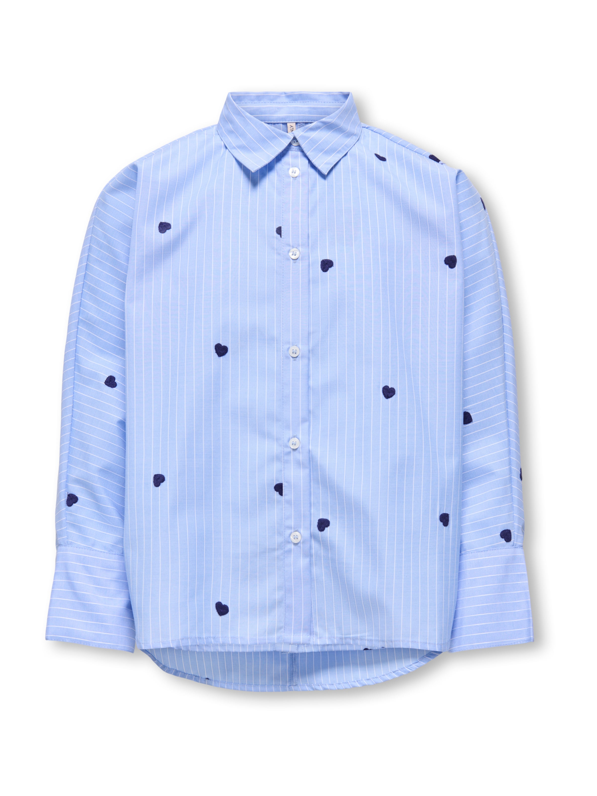 

ONLY GIRLS Блузка 'KOGNEW' в цвете Navy, Light Blue