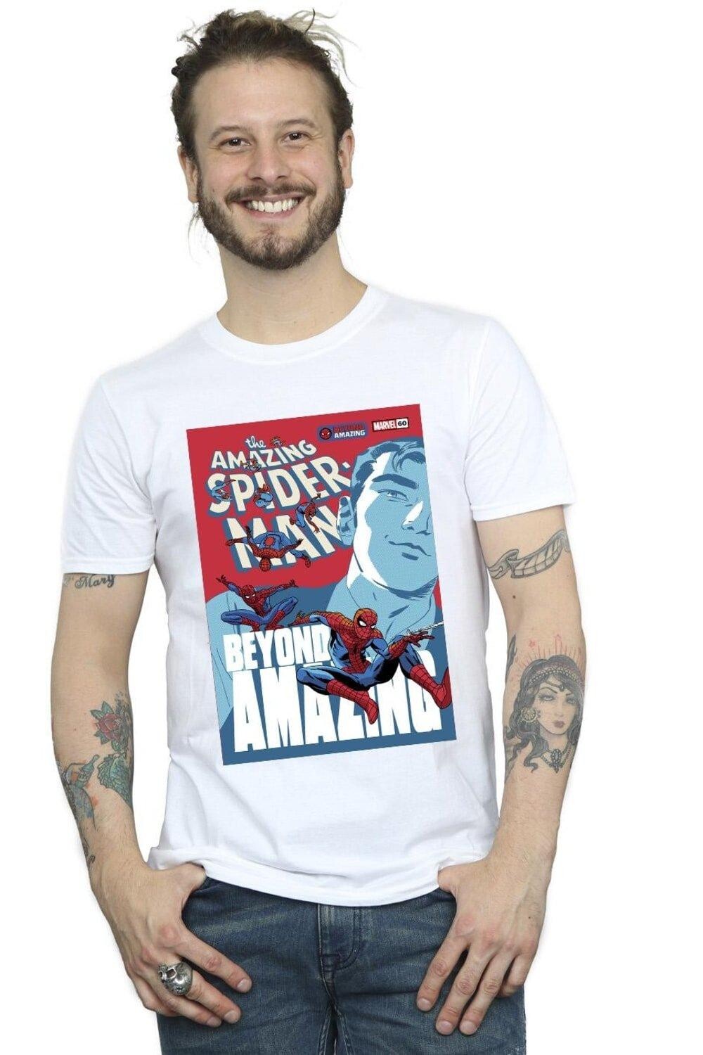 

Футболка с обложкой «Человек-паук: Beyond Amazing» Marvel, белый