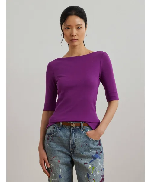 

Блузка Джуди Slim fit Lauren Ralph Lauren, фиолетовый