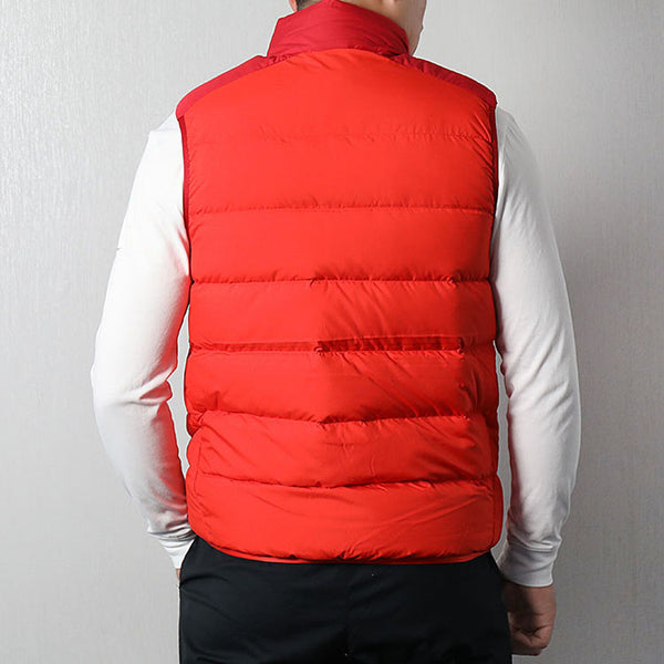 Жилет men's casual sports down vest red Nike, красный — фото 4