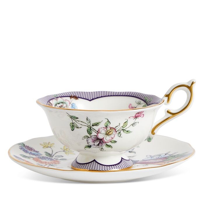 

Набор чашек и блюдец Wedgwood Fortune, мультиколор
