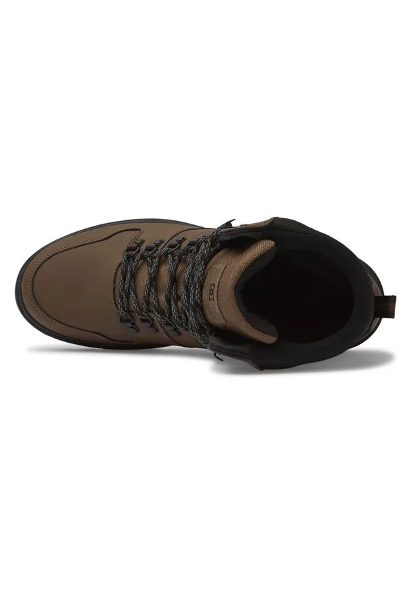 Ботинки peary на шнуровке до щиколотки Dc Shoes, Dark Chocolate — фото 4