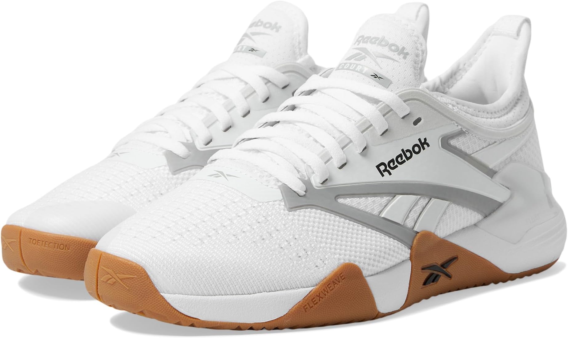 Кроссовки Reebok Nano Court, цвет White/Black/Grey