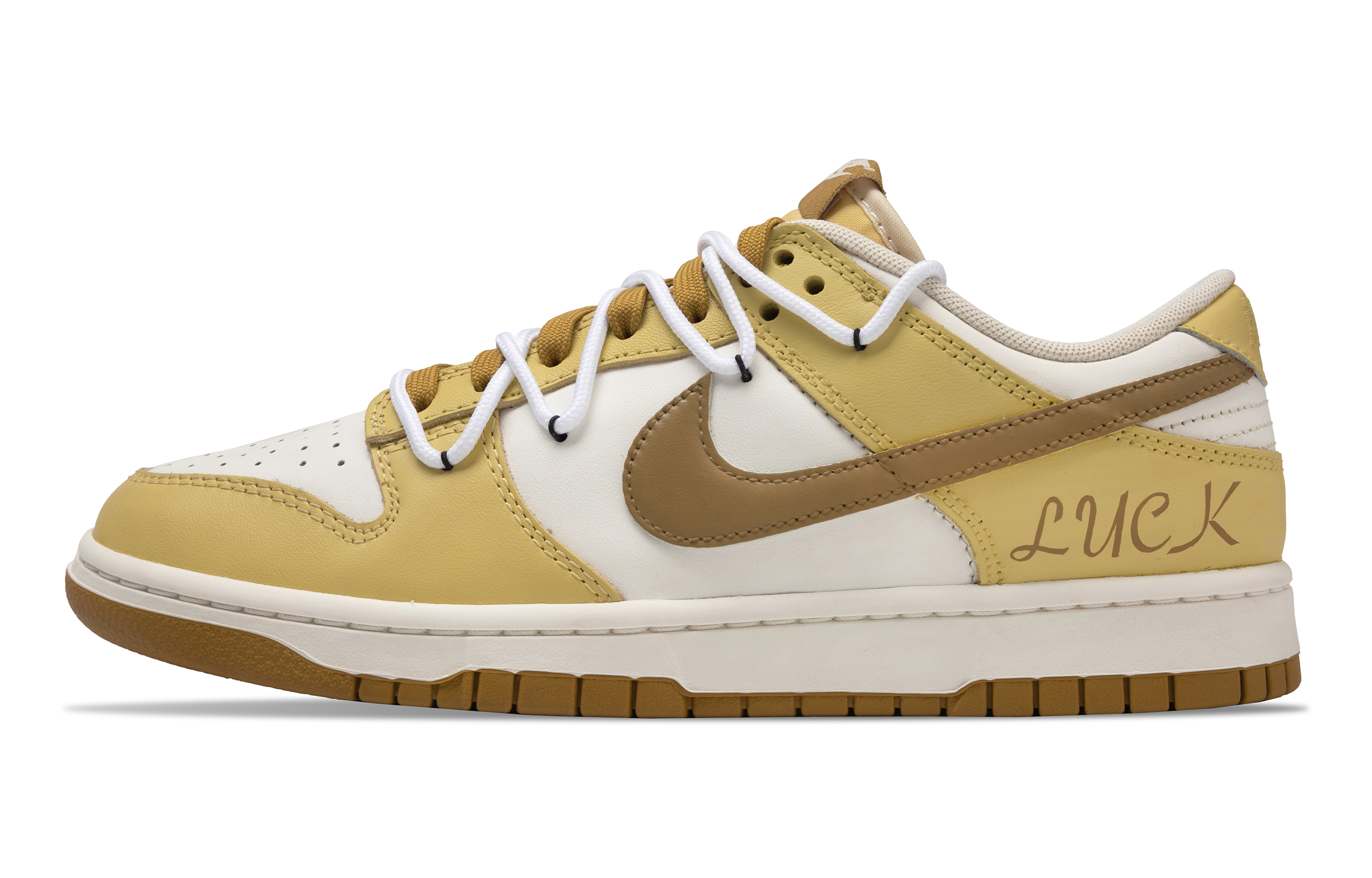 

Nike Кроссовки для скейтбординга Dunk Xidos с противоскользящим покрытием, износостойкие, мужские, белое золото