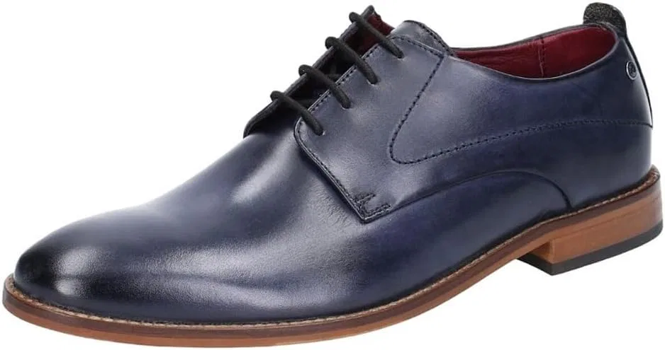 Мужские рубашки-дерби Base London Script Washed Derby, Navy