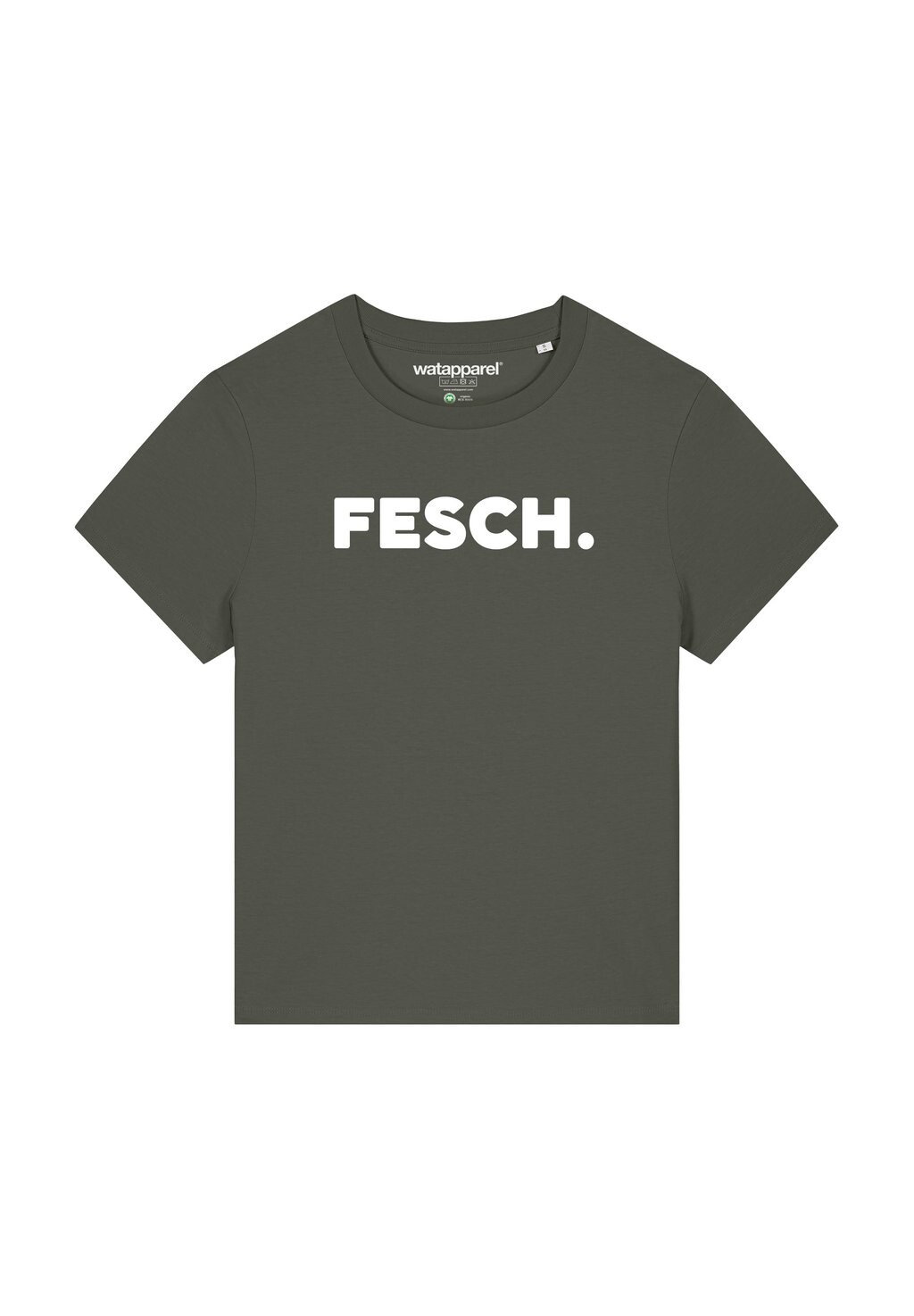 

Футболка с принтом FESCH watapparel, хаки