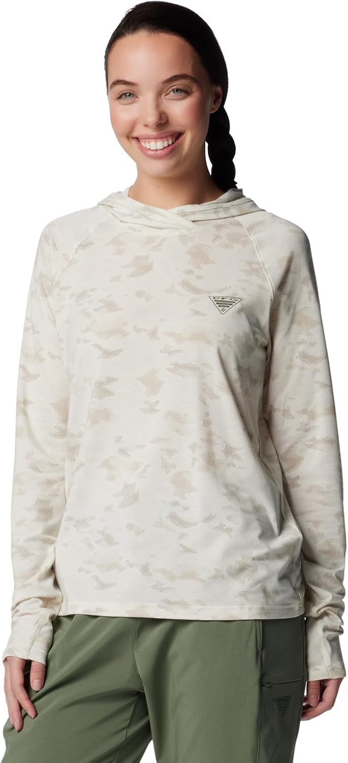 

Columbia женская толстовка PFG Uncharted, Stone Uncharted Waters, Синий, Columbia женская толстовка PFG Uncharted, Stone Uncharted Waters