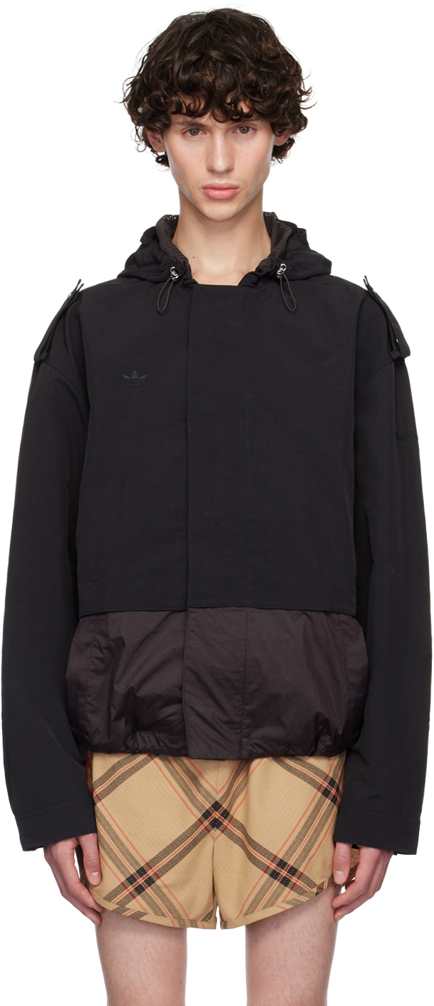 

Куртка-банджи из нейлона Adidas Originals Edition Wales Bonner, черный