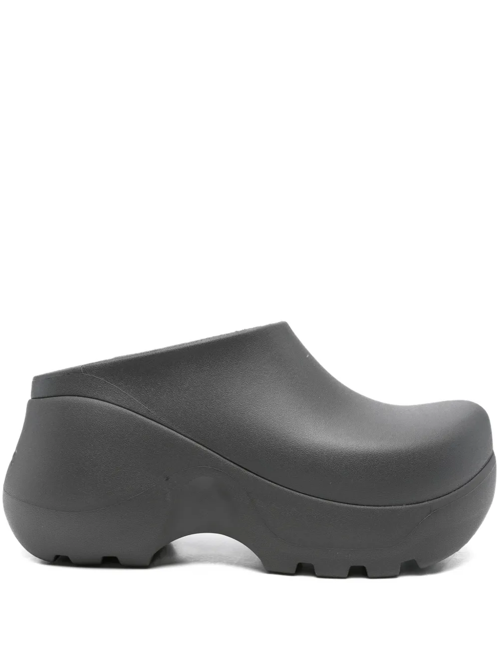 

Клоги на платформе Crocs, серый