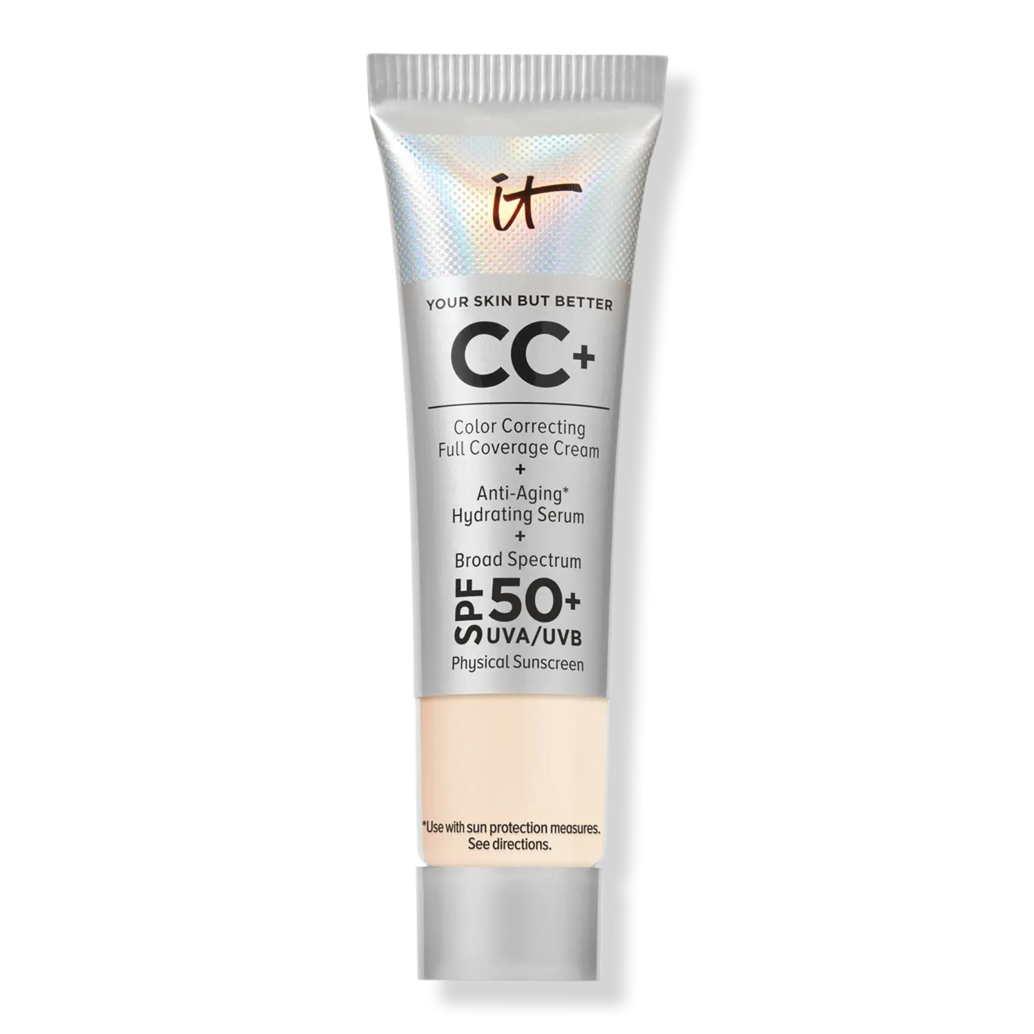 

Мини-CC+ крем с SPF 50+ IT Cosmetics, Fair Light (fair with pink undertones)