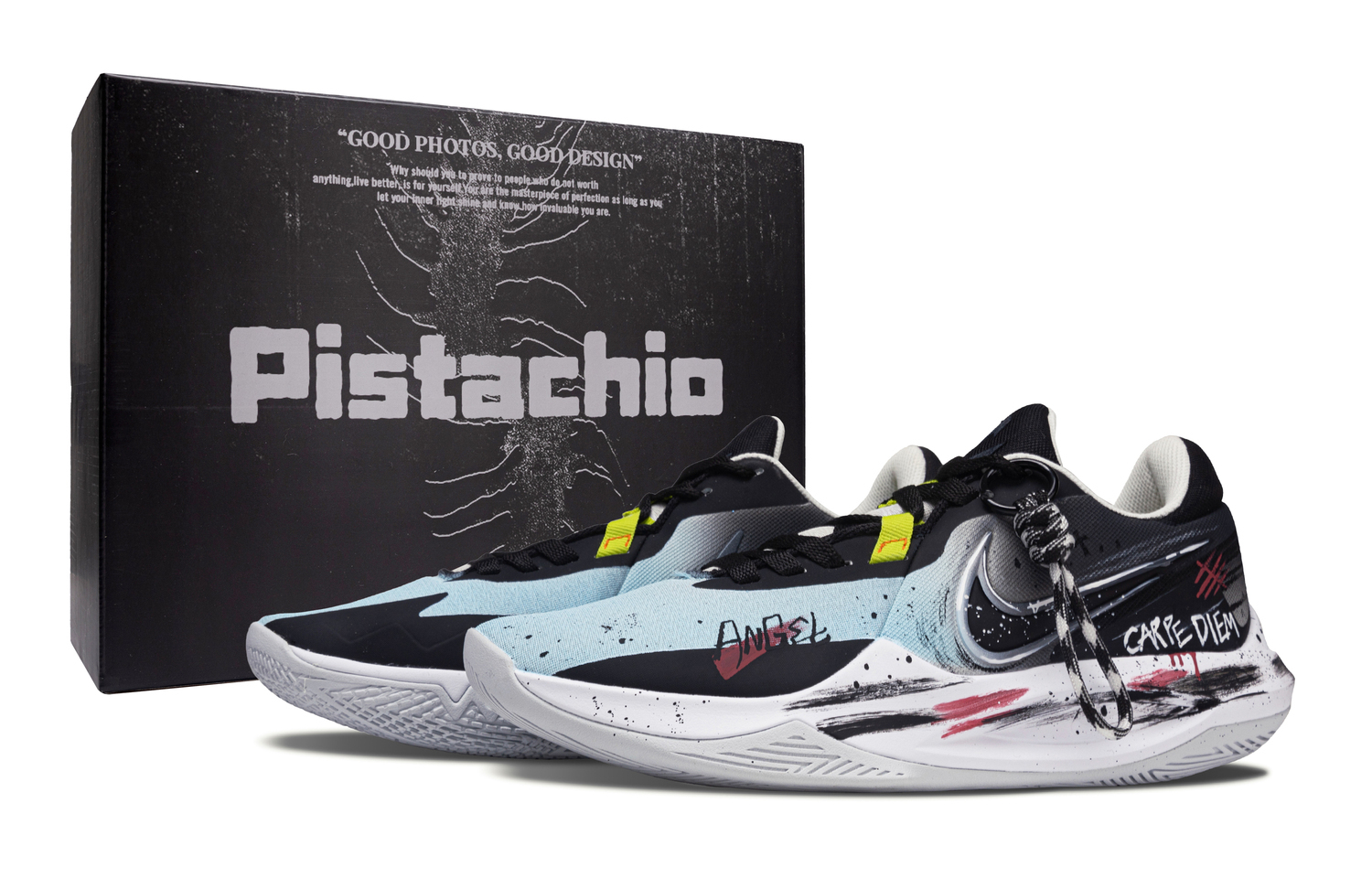 

Nike Precision 6 Lucifer's Claw LH Cushioning, износостойкие низкие баскетбольные кроссовки мужские black