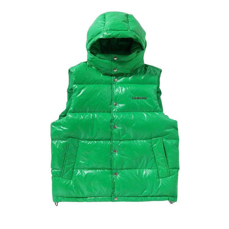 

Утепленный жилет BAPE Line Camo Debossed Nylon Down Vest, Green