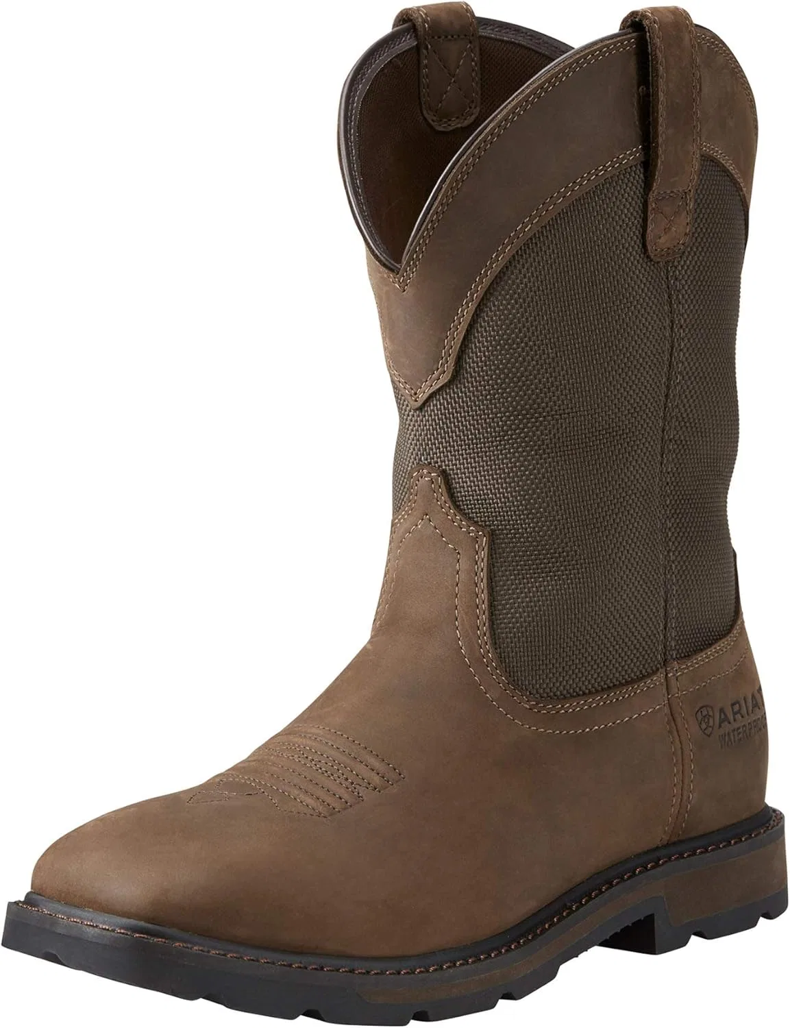 Рабочие ботинки водонепроницаемые ARIAT, Palm Brown/Ballistic Brown