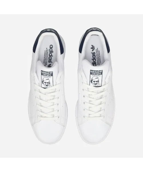Унисекс кроссовки из натуральной кожи Stan Smith adidas Originals белые — фото 2