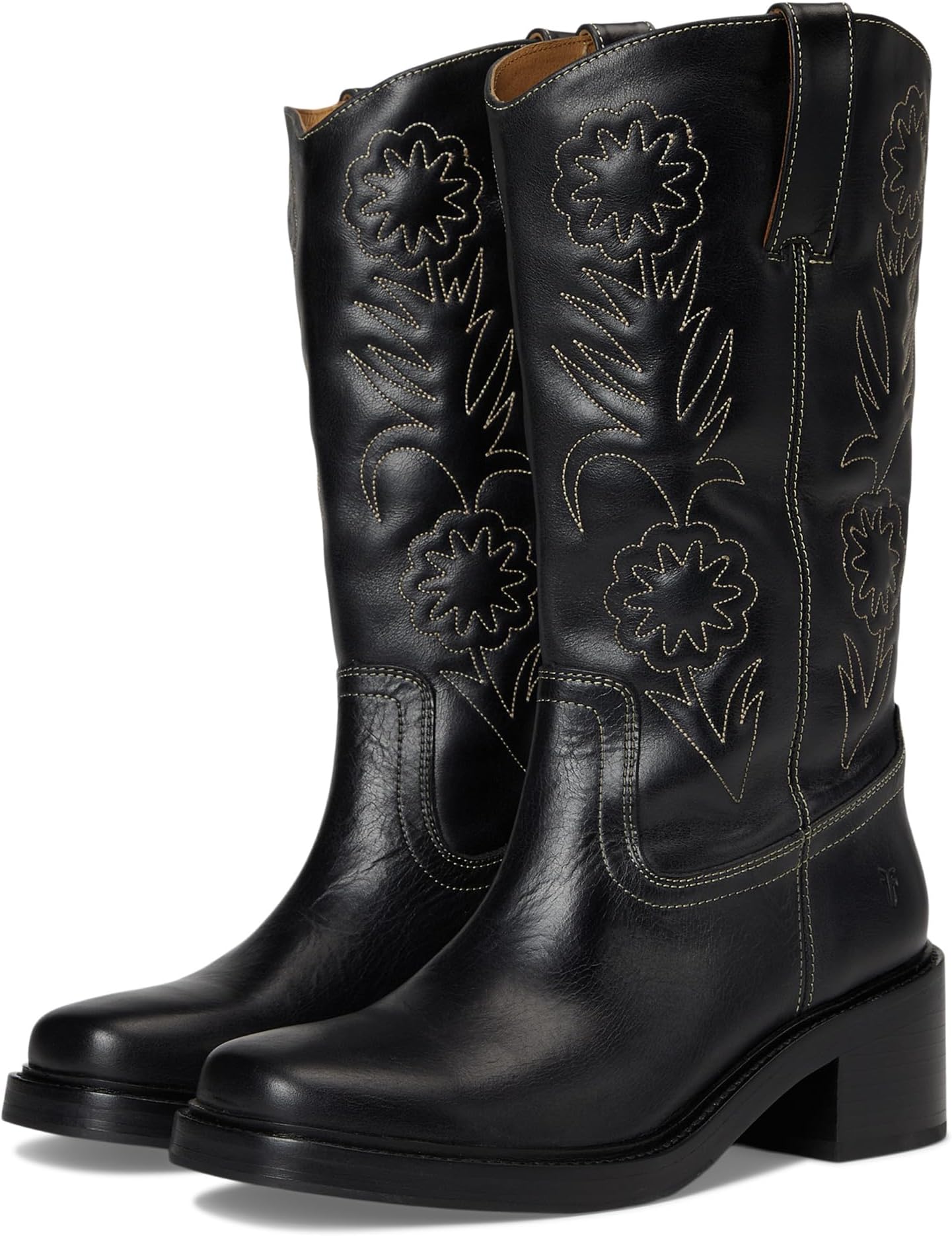 Ботинки Frye Kate Deco Stitch, черный