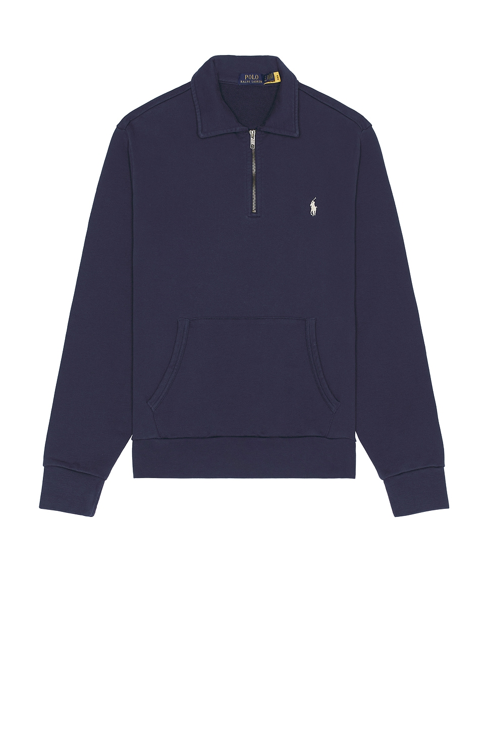 

Толстовка на молнии Loopback Terry 1/2 от Polo Ralph Lauren, cruise navy