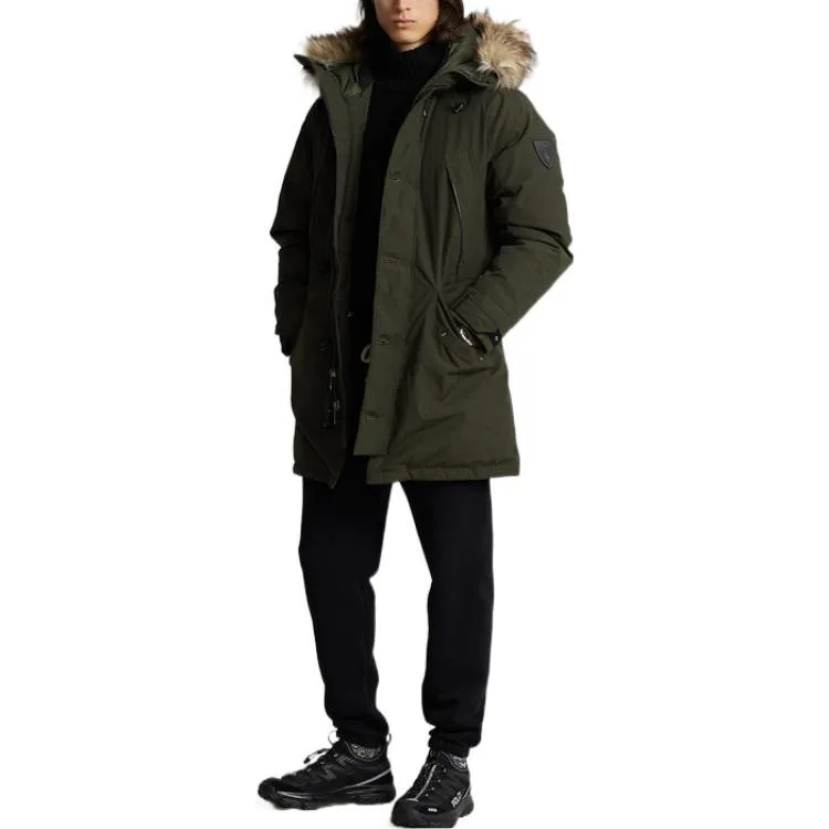 Polo Ralph Lauren Куртка пуховая FW22 Men's Green — фото 4