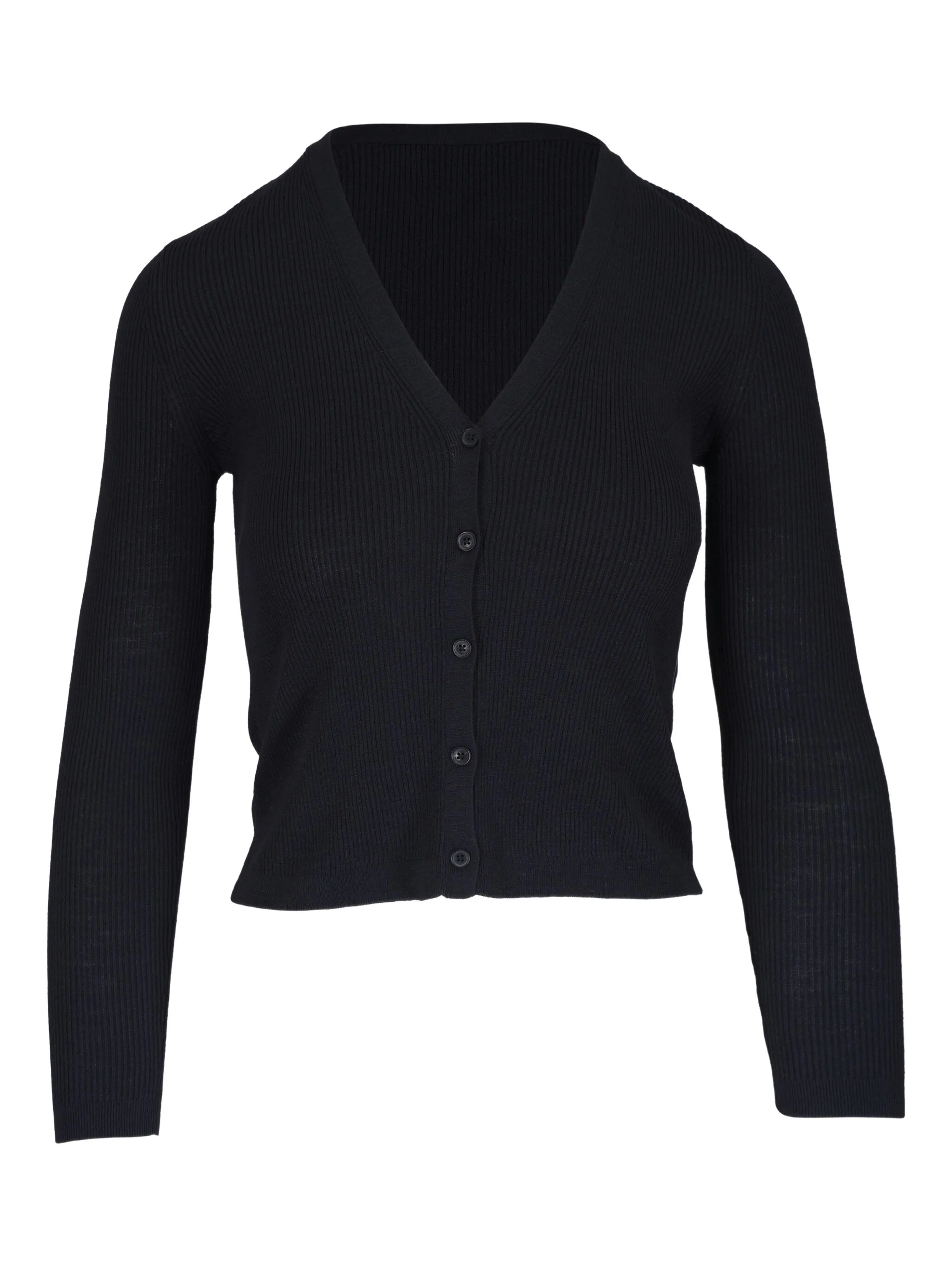 

Кардиган в рубчик Nili Lotan, черный