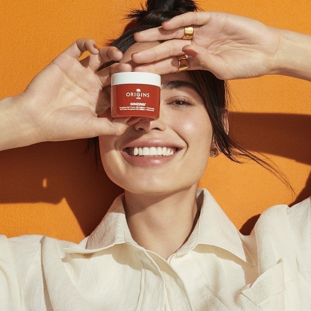 Крем для лица SPF ORIGINS Энергетический гель- Ginzing с кофеином и ниацинамидом, увлажняющий -гель с — фото 4