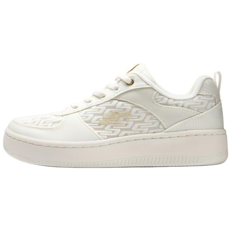 

Кроссовки Skechers Skateboarding Shoes Women's Low-top Milky White, слоновая кость, Бежевый, Кроссовки Skechers Skateboarding Shoes Women's Low-top Milky White, слоновая кость
