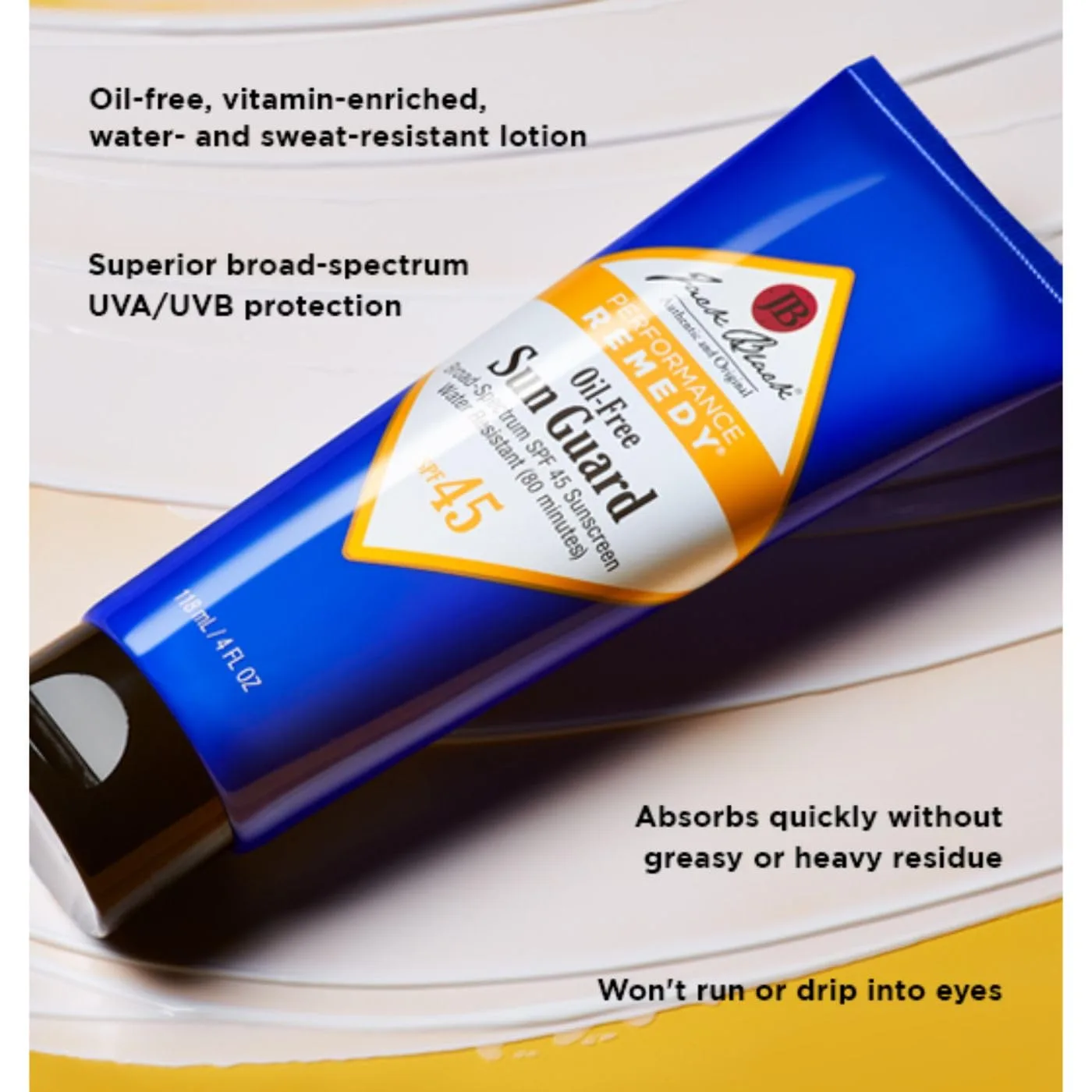 Солнцезащитный крем Jack Black Oil-Free Sun Guard SPF 45 44,4 мл (1 шт.) — фото 3