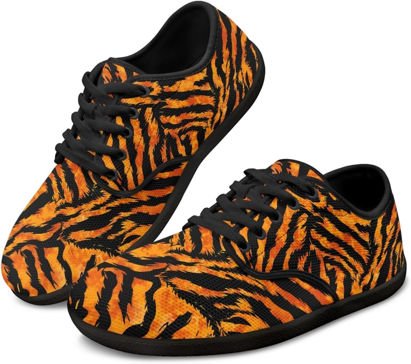

Мужские кроссовки HUIACONG для босоногих мужчин и женщин, кроссовки с нулевым перепадом высоты подошвы, Tiger Stripe