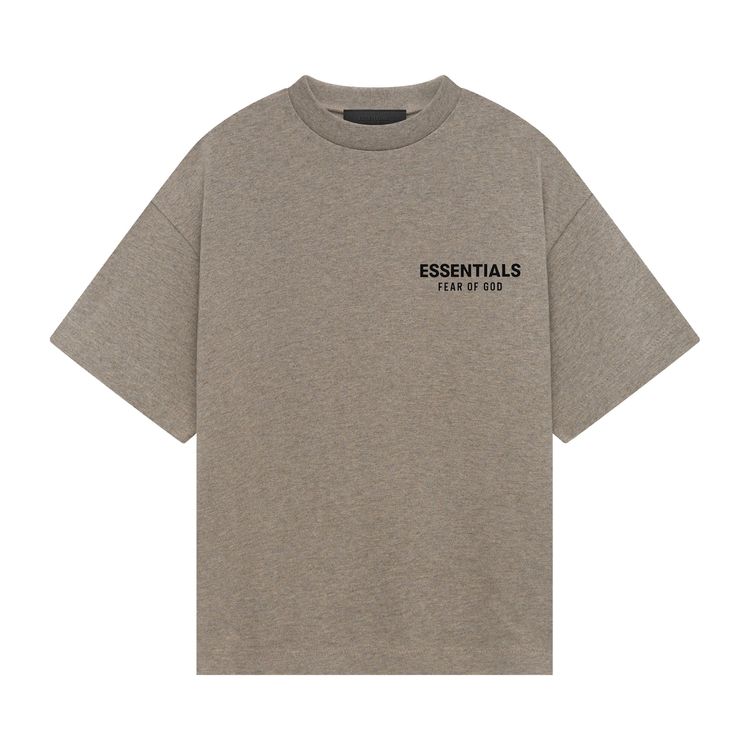 

Футболка Fear of God Essentials Kids Jersey Crewneck Tee 'Heather Grey', серый
