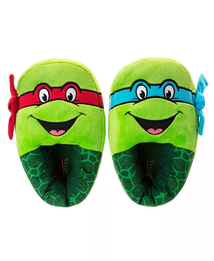 

Маленькие тапочки Teenage Mutant Ninja Turtles для мальчиков, двойной размер Nickelodeon