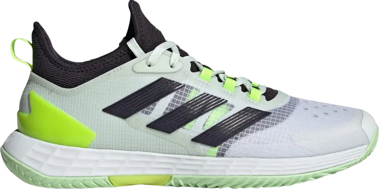 

Кроссовки Adizero Ubersonic 4.1 'White Lucid Lemon', белый, Серый, Кроссовки Adizero Ubersonic 4.1 'White Lucid Lemon', белый